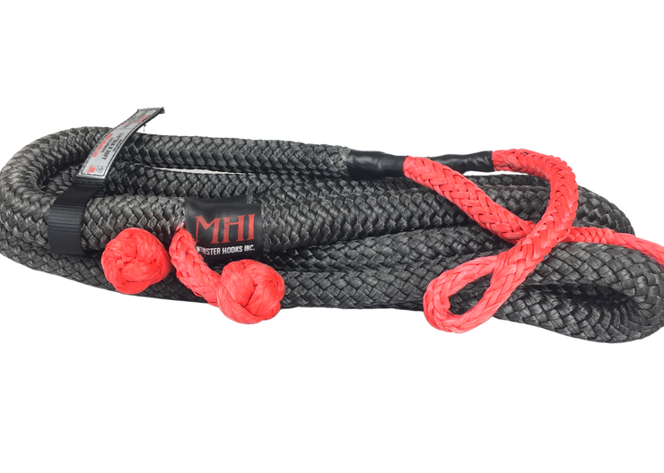 UTV ZEUS OPEN EYE ROPE 1/2" x 20' Rated at 10,000LBS  IN STOCK!!!